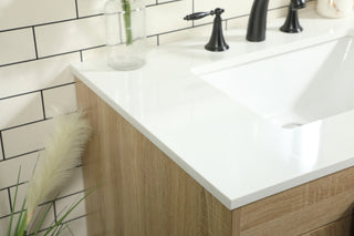 32 inch Single bathroom vanity in mango wood