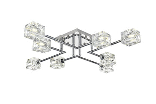 Lyra 32 inch Flush Mount in Chrome