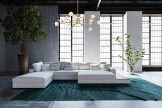 Graham 15 Light Pendant in Gold