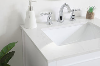 24 inch Single Bathroom Vanity in White