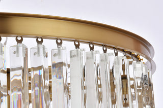 Sydney 30 inch spiral crystal chandelier in satin gold
