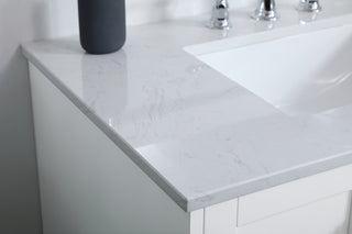 36 inch Single Bathroom Vanity in White