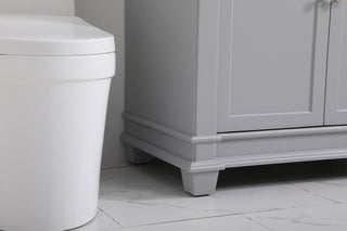 42 inch Single Bathroom Vanity set in Grey
