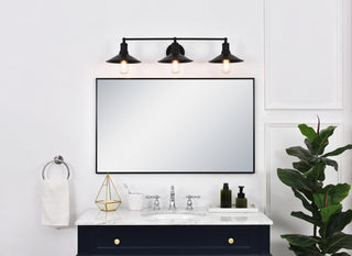 Etude 3 light black Wall Sconce