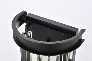 Sydney 2 light Matte Black Wall Sconce Clear Royal Cut Crystal