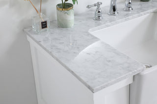 36 inch Single bathroom vanity in white