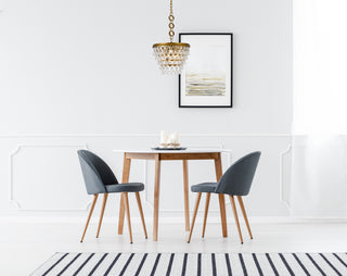 Nordic 4 lights brass pendant