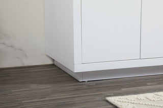 42 inch Single bathroom vanity in white