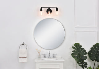 Serif 3 light black Wall Sconce