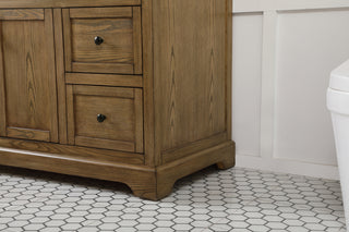 42 inch Single bathroom vanity in driftwood