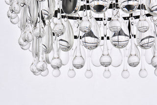 Nordic 5 lights black pendant