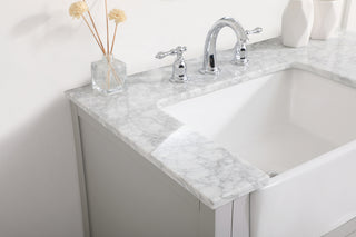 36 inch Single bathroom vanity in grey