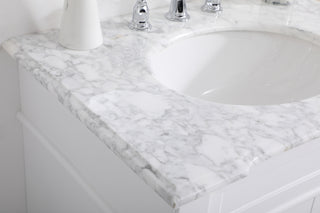 30 inch Single Bathroom Vanity set in White