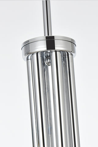 Layne 55 inch chandelier in Chrome