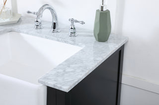 60 inch double bathroom vanity in black