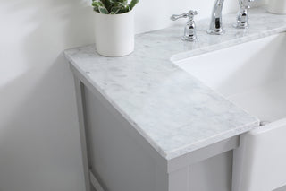36 inch Single bathroom vanity in grey