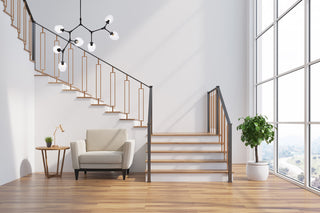 Cavoli 7 lights black chandelier