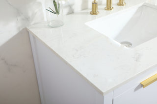 36 inch Single bathroom vanity in white