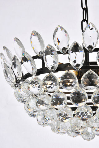 Emilia 20 inch pendant in black