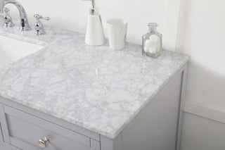 60 inch Single bathroom vanity in grey