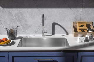 Stainless Steel undermount kitchen sink L32''xW19'' x H10"