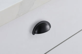 Claude 2-3/4" Center to Center Matte Black Cup Bar Pull Multipack (set of 10)