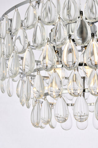 Mila 18 inch pendant in chrome