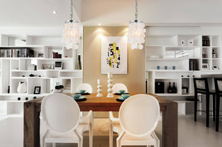 Selene 1 light Chrome Pendant