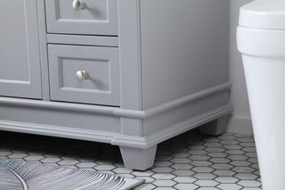 48 inch Single Bathroom Vanity set in Grey