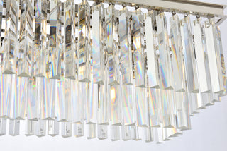 Sydney 12 light polished nickel Chandelier Clear Royal Cut Crystal