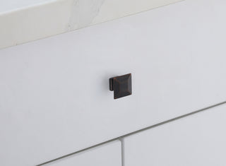 Cecil 1.3" Oil-rubbed Bronze Square Knob Multipack (Set of 10)