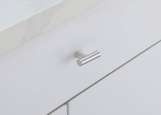 Quinn Brushed Nickel T Pull Multipack (set of 10)