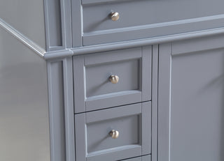 40 In. Single Bathroom Vanity Set In Grey
