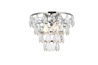 Ella 12 inch flush mount in chrome