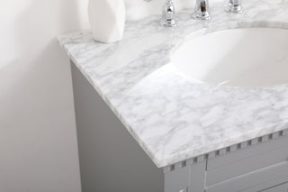30 inch Single bathroom vanity in  Grey