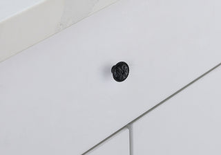 Corio 0.9" Diameter Matte Black Mushroom Knob Multipack (Set of 10)