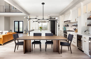 Zayne 10 Light Pendant in Black