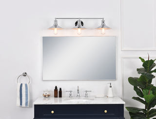 Etude 3 light chrome Wall Sconce