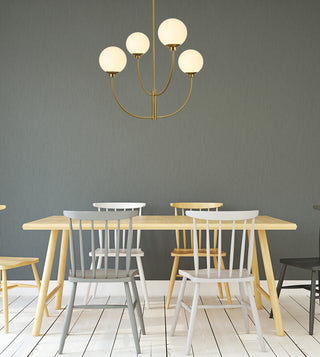 Nyomi 30 inch chandelier in Satin Gold