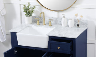 42 inch backsplash in carrara white