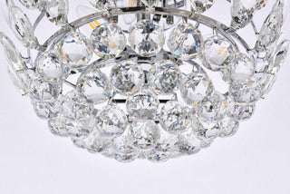 Emilia 16 inch flush mount in chrome