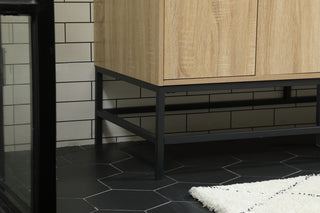 60 inch double bathroom vanity in mango wood