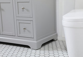 48 inch Single bathroom vanity in grey