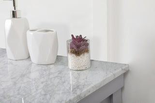 60 inch Single bathroom vanity in grey