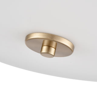 Laphia 13.25" Wide 2-Light Flushmount - Modern Gold