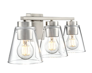 Strayhan 22" 3-Light Vanity - Brushed Nickel