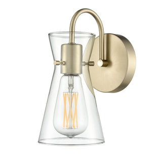 Camellia 4.75" Wide 1-Light Vanity - Modern Gold