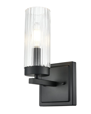 Iversen 5" Wide 1-Light Vanity - Matte Black