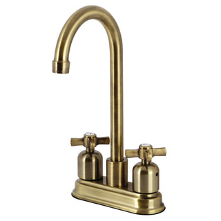 Millennium Bar Prep Faucet in Antique Brass