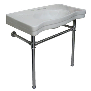 Imperial 35.81 Inch Console Sink in White